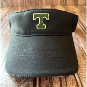 Nike Golf Visor Green T Logo Black Men’s Women’s Adjustable Tennis Golf Hat Cap